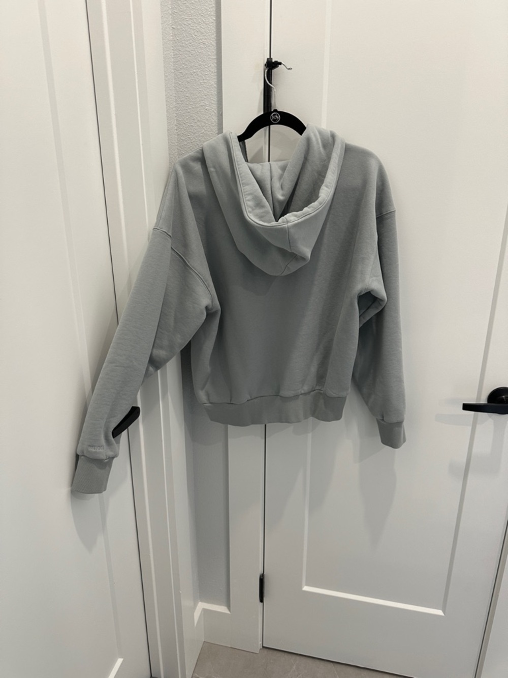 Vuori Light Gray Half-Zip Utility Jacket - Picture 2 of 4